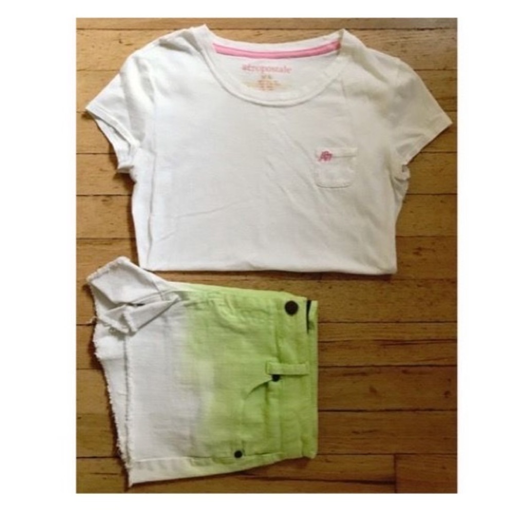 Dip Dye Shorts